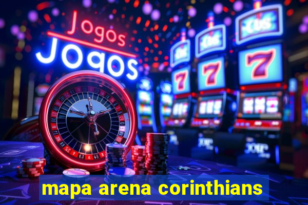 mapa arena corinthians